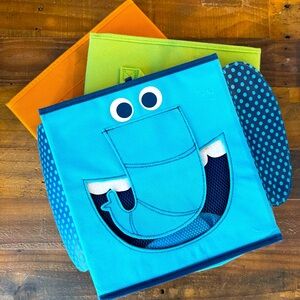 Set of FOUR Collapsible Storage Bins